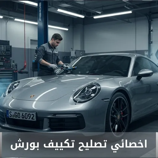 تصليح مكيف بورش الكويت 50205024 أخصائي تكييف سيارات بورش خدمة احترافية